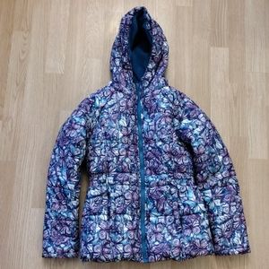 Roebuck & Co. Girls Butterfly Puffer Coat. Winter Cozy